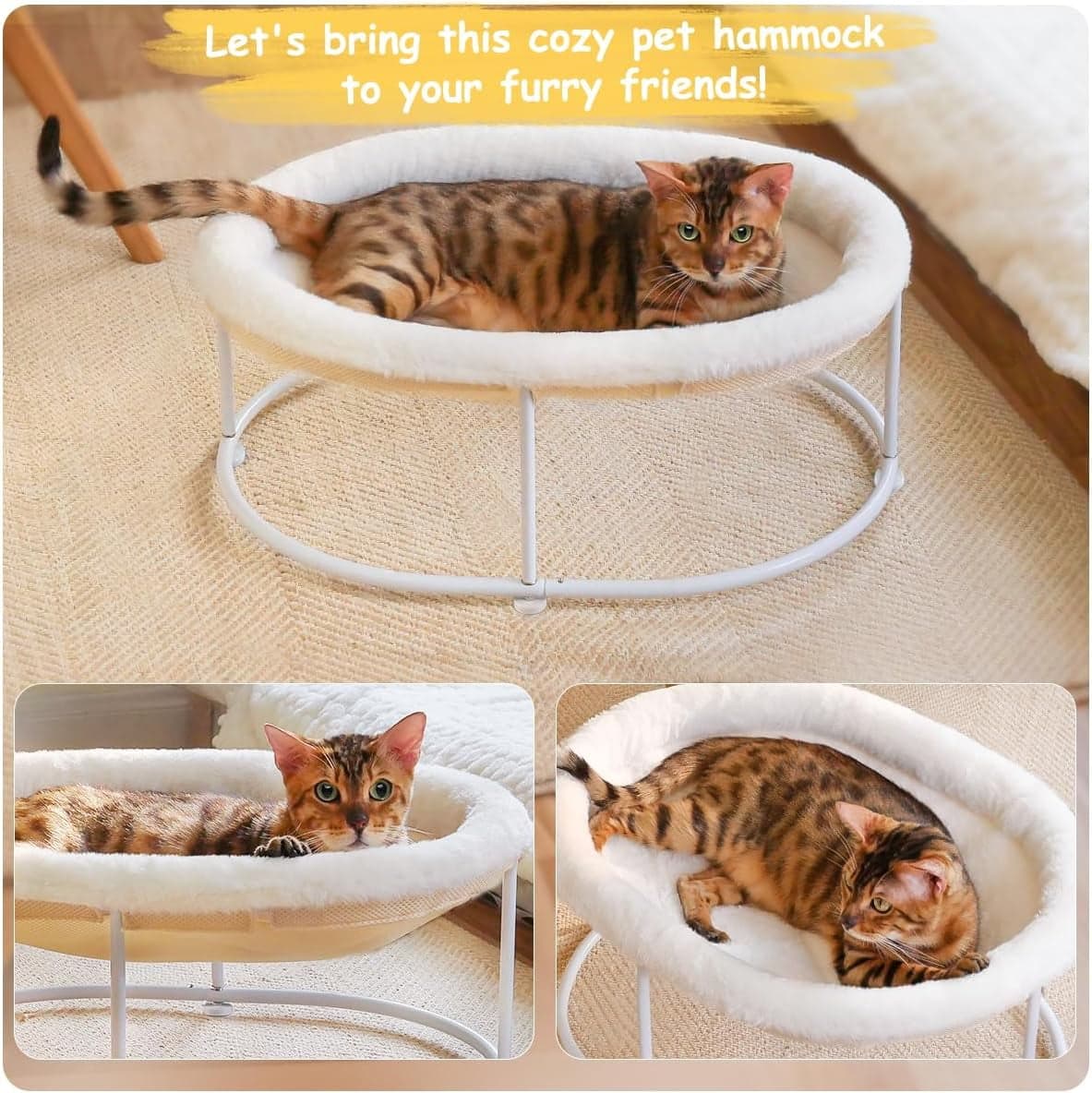 Couffin caverne douillet pour chat